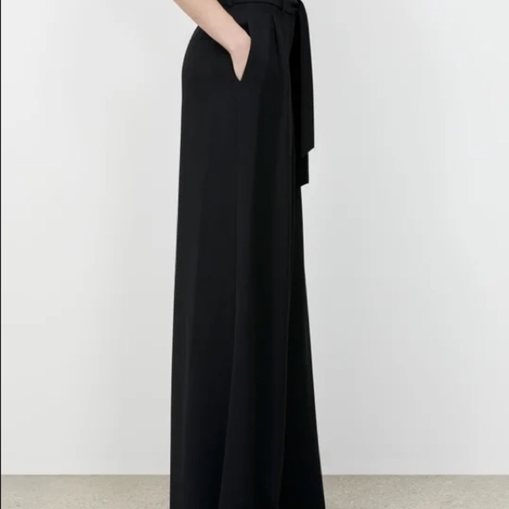 Lafayette 148 New York belted wide leg pant, New with tags - Picture 4 of 5